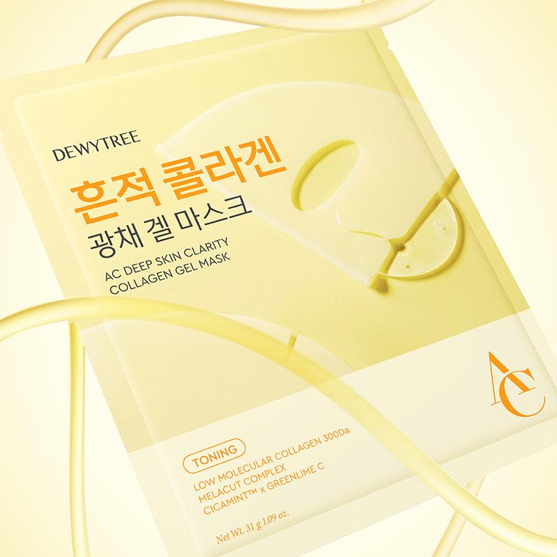 DEWYTREE AC Deep Skin Clarity Collagen Gel Mask 31g*4EA