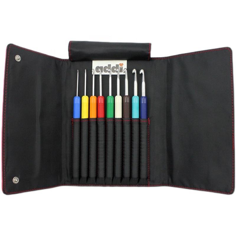 Addi Aluminium Useful and Elegant Crochet Hook Set 648-2 648-2 15cm 2.00mm-6.00mm