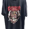 Vintage 90s 1990 KREATOR Coma of Soul Rock Thrash Metal Tour Concert Promo T Shirt and Kids Shirt Size L
