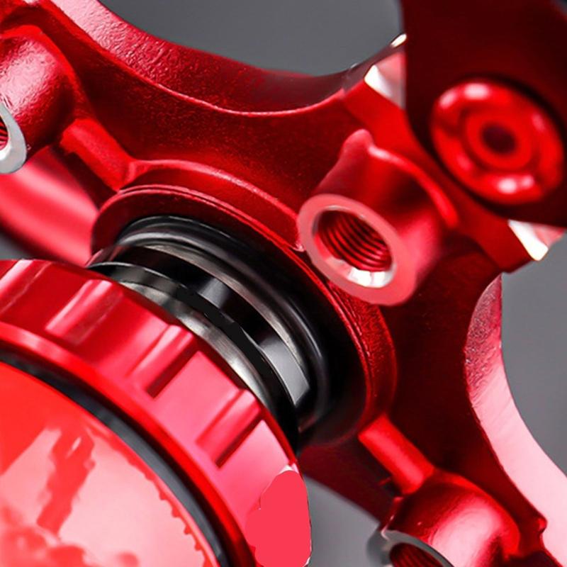 6lots Good Quality Aluminum Bottom Brackets Spacers Bicycles Cranks Washers for Enhancing Cycling Performances