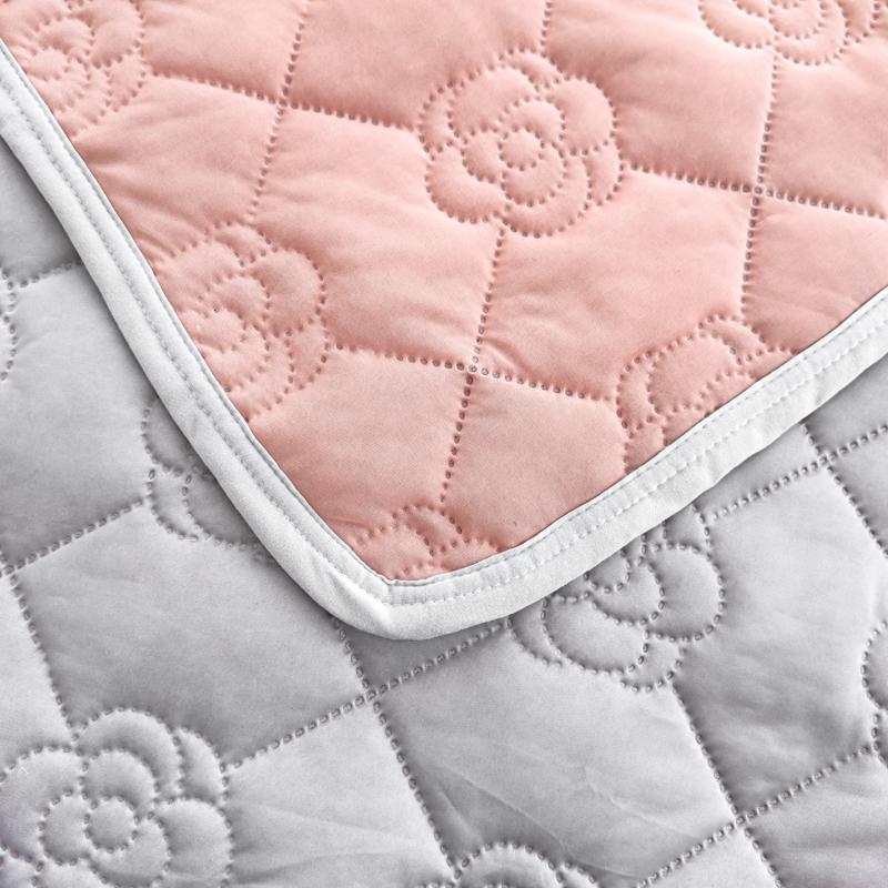 New Cool Silk Ice Cream Solid Color Summer Cool Quilt Double Air Conditioner Quilt Summer Quilt Washable Machine Washable