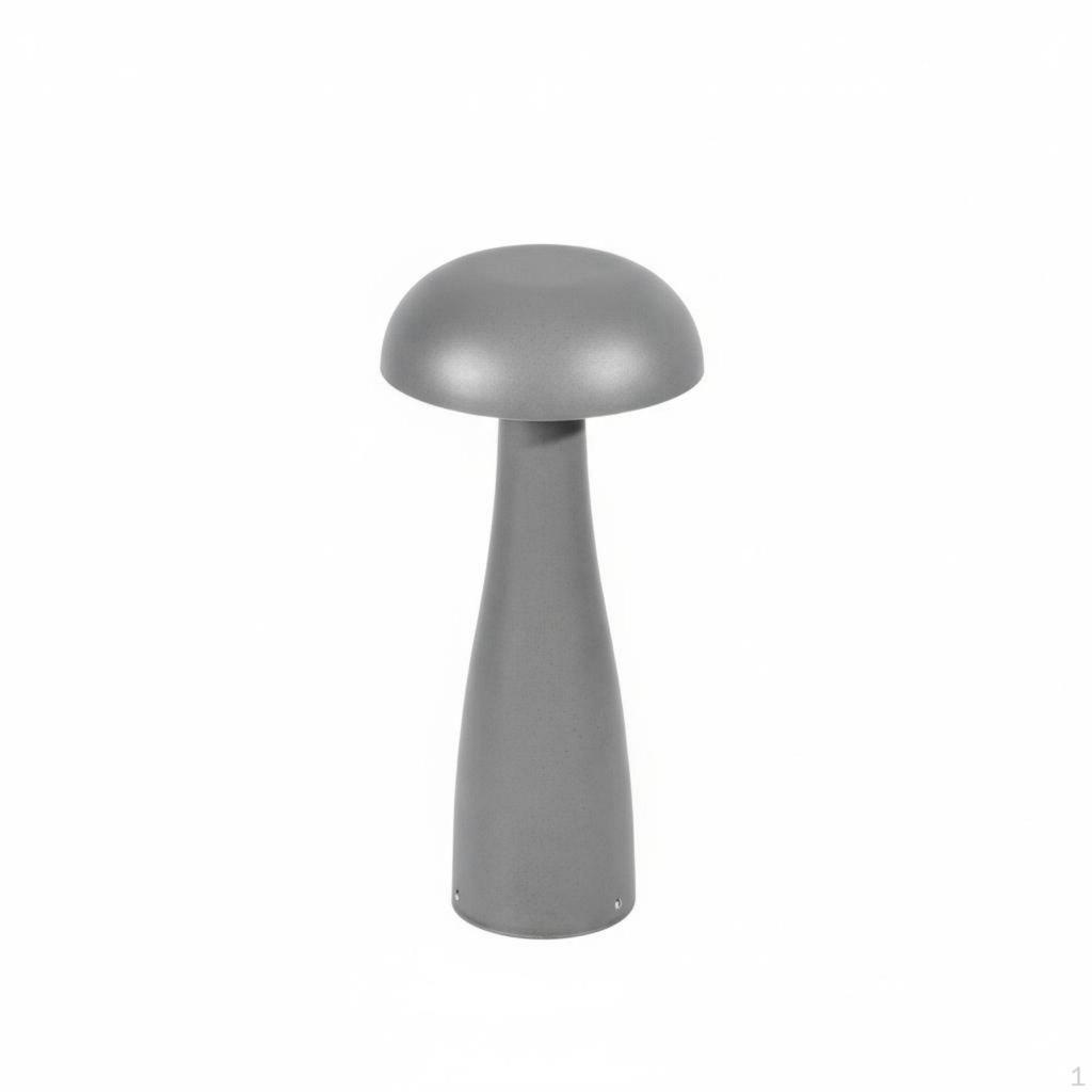 LED Mushroom Lamp Easy Installation Modern Landscape Weatherproof Resistant Outdoor Pathway