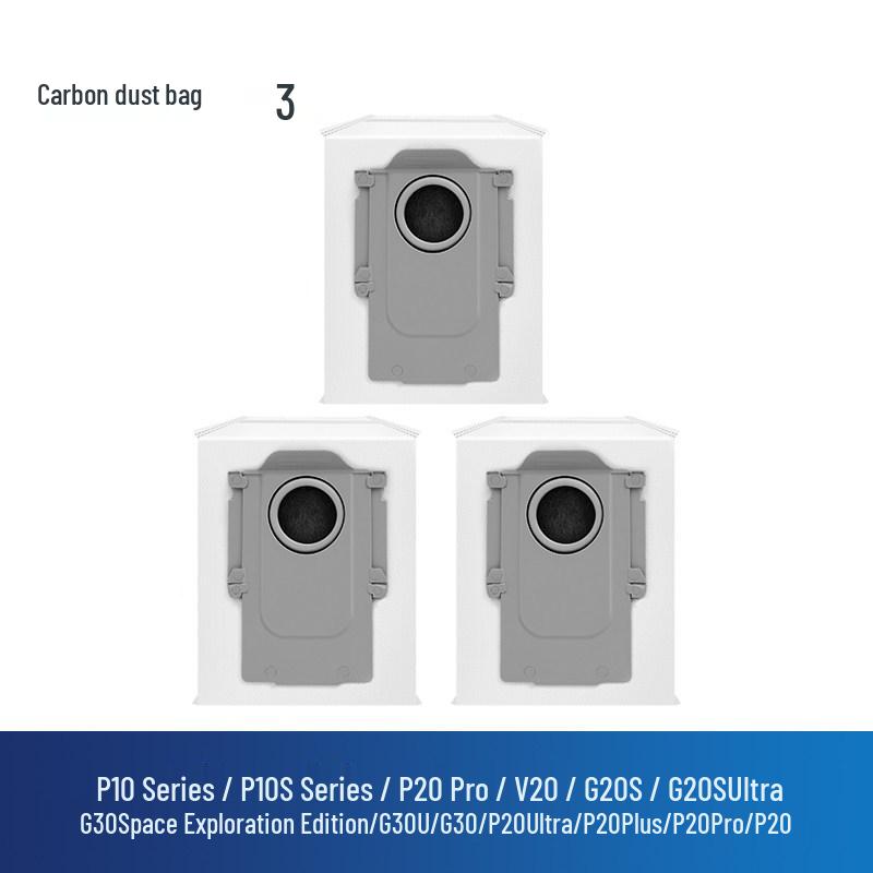 Compatible Sweeping Robot Accessories for Stone P10s: Dust Bag, Filter, Mop Cloth, Roller Brush