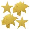 48Pcs Paper Star Cutouts Glitter Hand-Cut Decorations Classroom Bulletin Board Creative Drawing DIY Craft Supplies