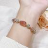 Natural Strawberry Crystal Pixiu Bracelet Moonlight Bracelet Bangles Women Fashion Jewelry accessories Gift