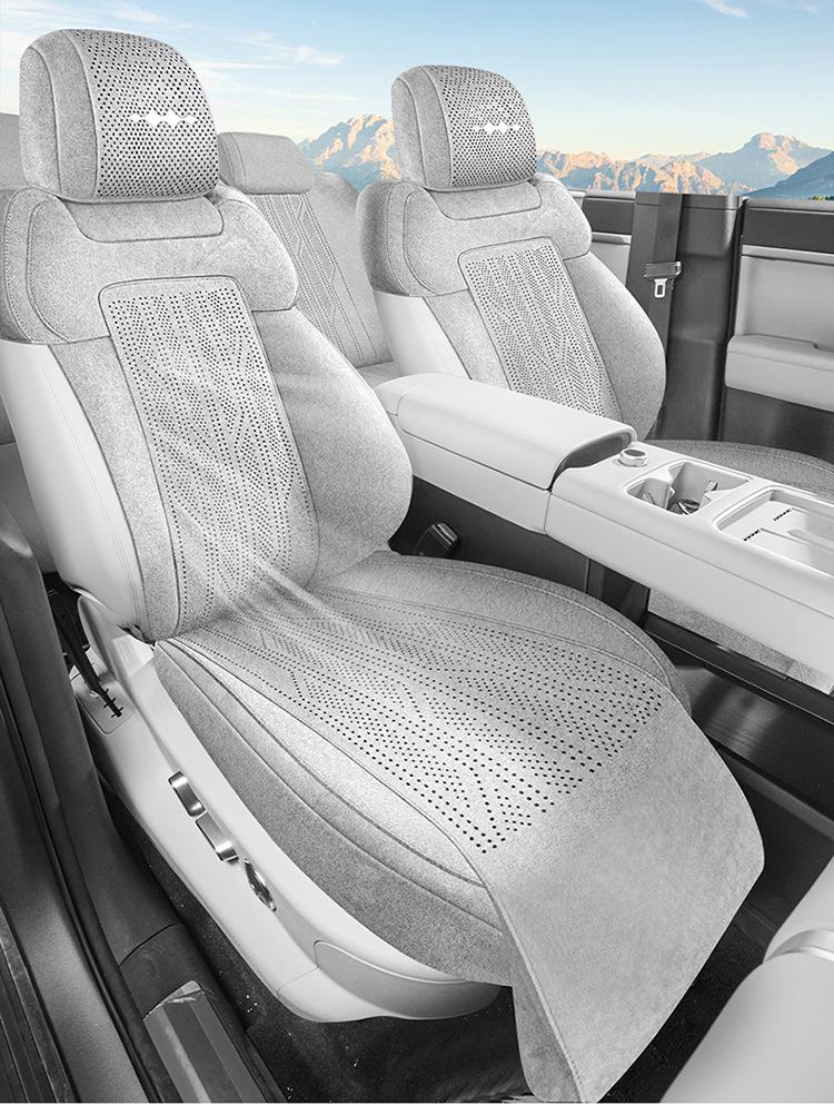 Formula Leopard Titanium 7 Car Seat Covers: Ventilated, Breathable, All-Season Saddle Pads & Cushions