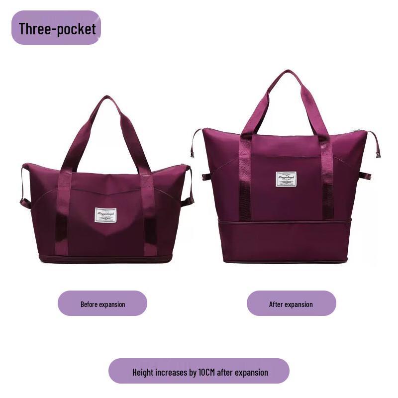 ZY Women s Expandable Sports & Travel Shoulder Bag