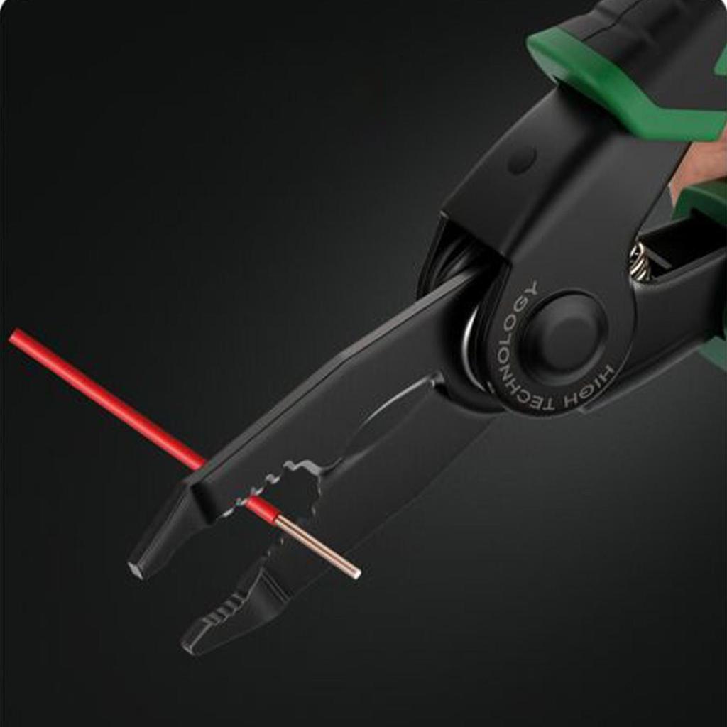 Wire Cutter Stripper Wire Splicer Multipurpose Plier Hand Tool For Industrial Electric Cable Automotive Maintenance Repair