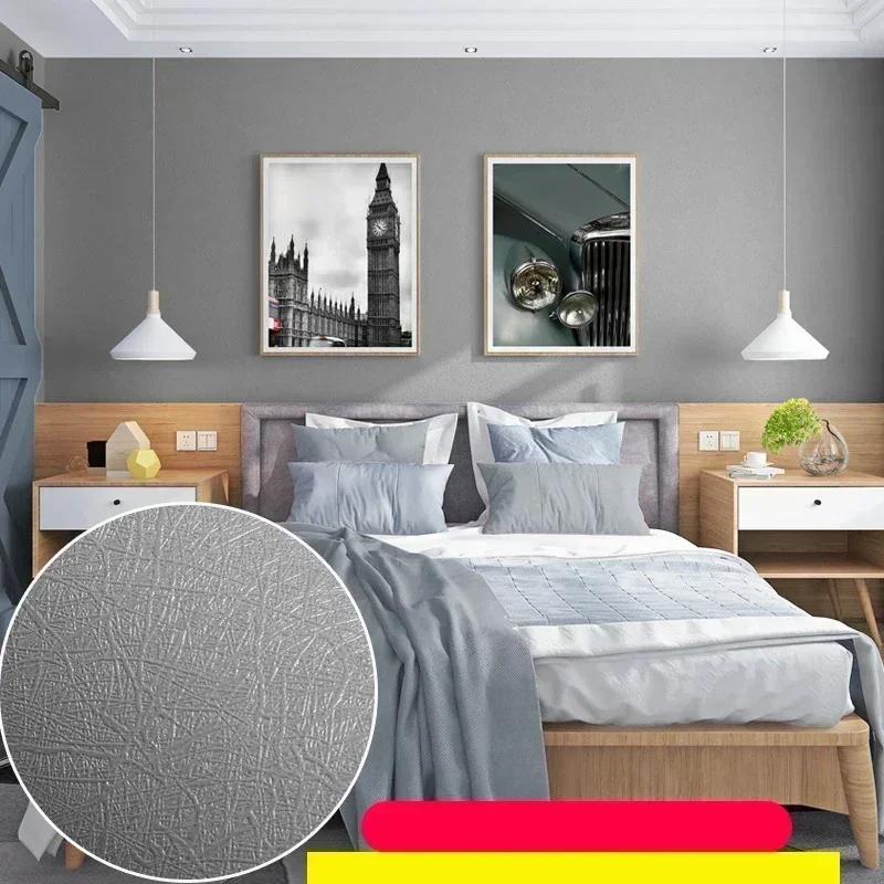 Solid Color Self-Adhesive Macaron Wallpapers Furnitures Cabinet Renovation Sticker Bedroom Vinyl Film DIY Living Room Home Decor