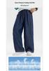 Boys' Summer 2026 Tencel Jeans: Stylish Curved-Leg, Fade-Resistant Pants for Medium to Large Children