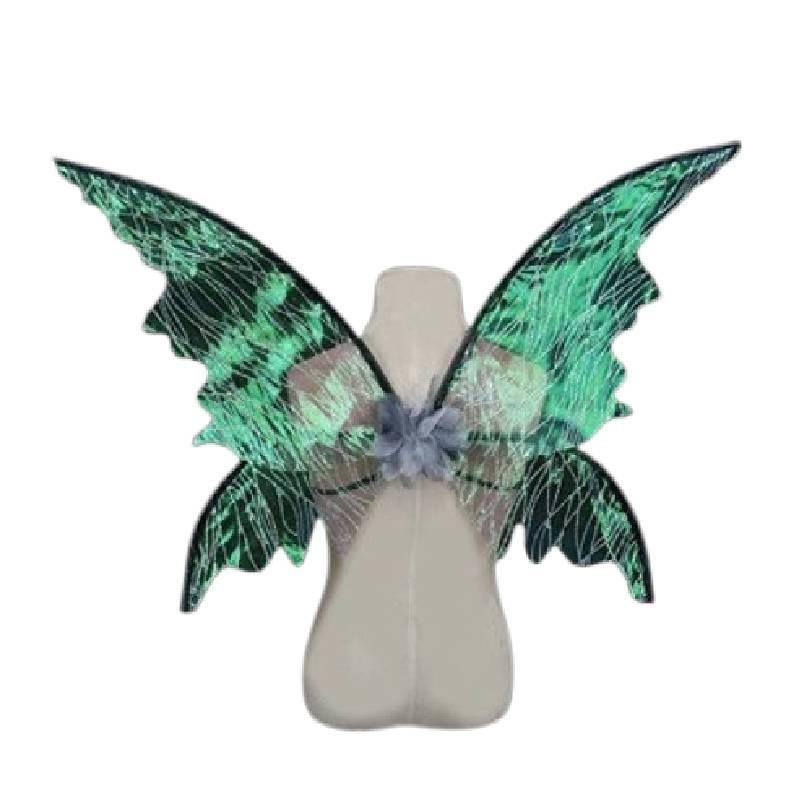 Enchanting Iridescent Butterfly Wings Fairy Costume Props For Festivals And Performances