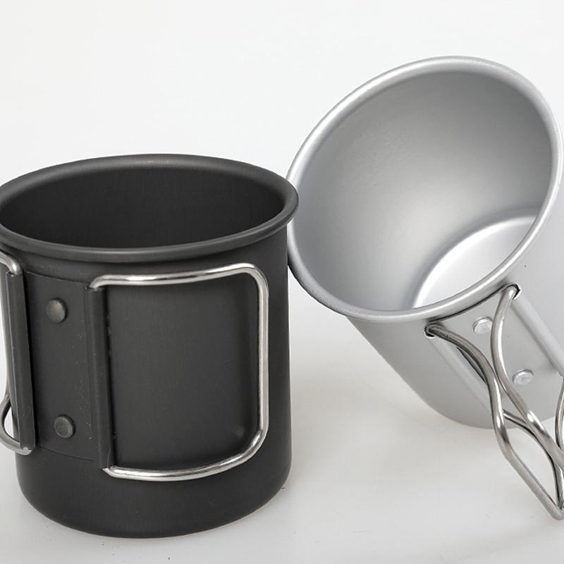 Folding Water Cup For Camping Tourist Tableware Picnic Utensils Outdoor Travel Cooking Set Barbecue Camping