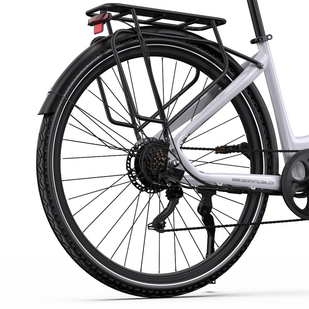 Onesport OT05 Pro electric bike, 250W motor, 22.5AH battery, 700C*50C tires, torque sensor, hydraulic brake