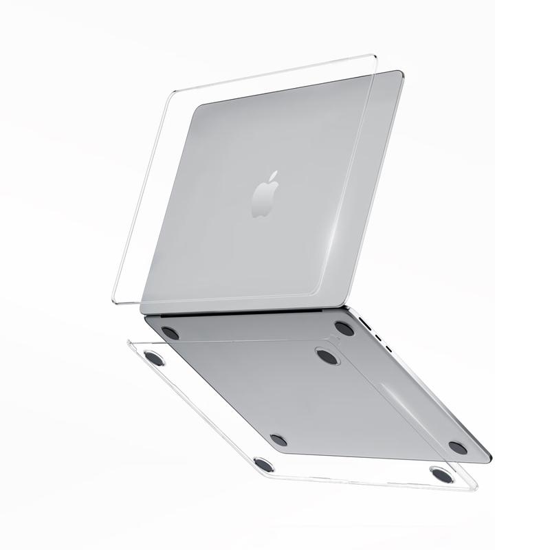 

Jichuan Тонкий прозрачный жесткий чехол для MacBook Air 13,6 дюйма Air 13.6 (2025/2024/2022 Models)