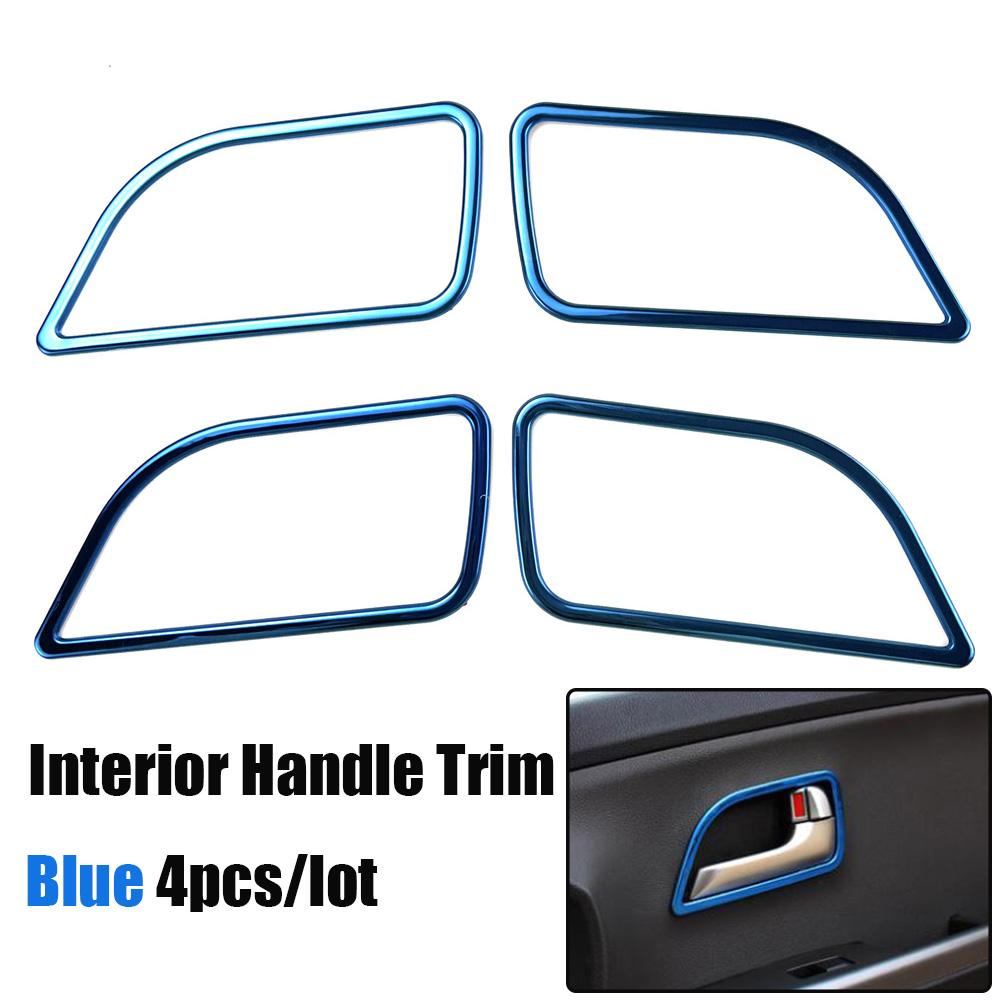 For Kia K2 Rio 2011-16 Car-styling Interior Center Dashboard Outlet Widow Lift Door Handle Gear Shifter Turn Light Trim Sticker