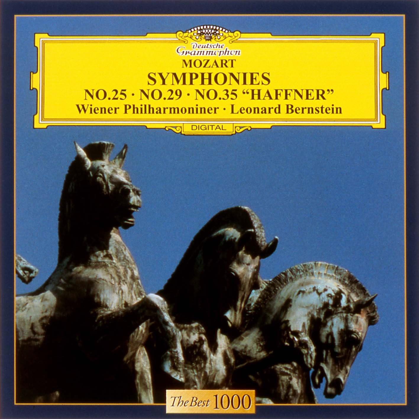 

CD BERNSTEIN (LEONARD), MOZART; VIENNA - Mozart: Symphonies Nos. 25 & 29 & 3 UCCG5045 Japan ObiClassical Used