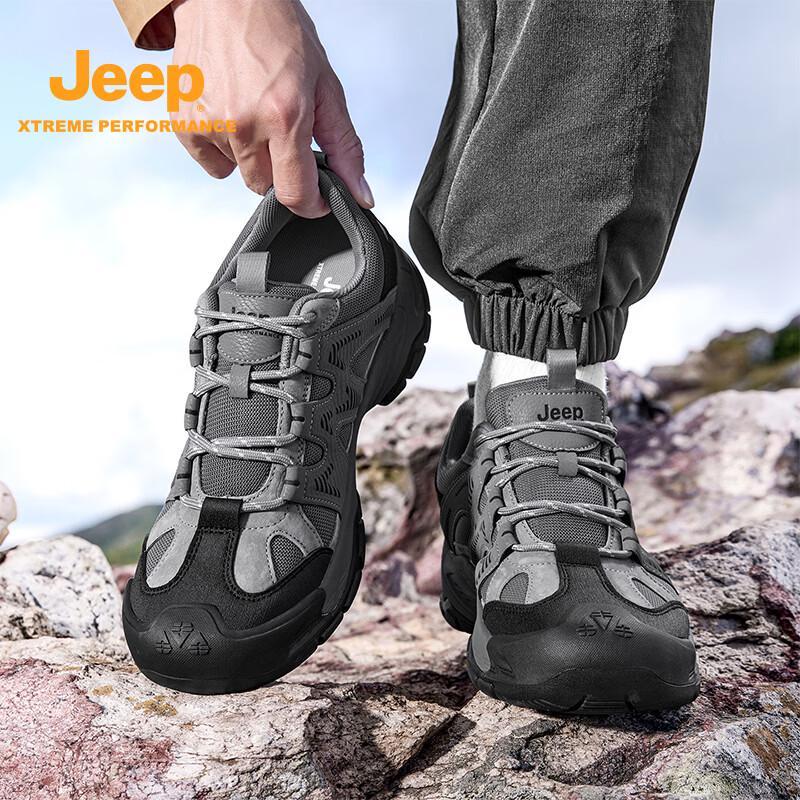 JEEP Men s Retro Outdoor Hiking Shoes 40
