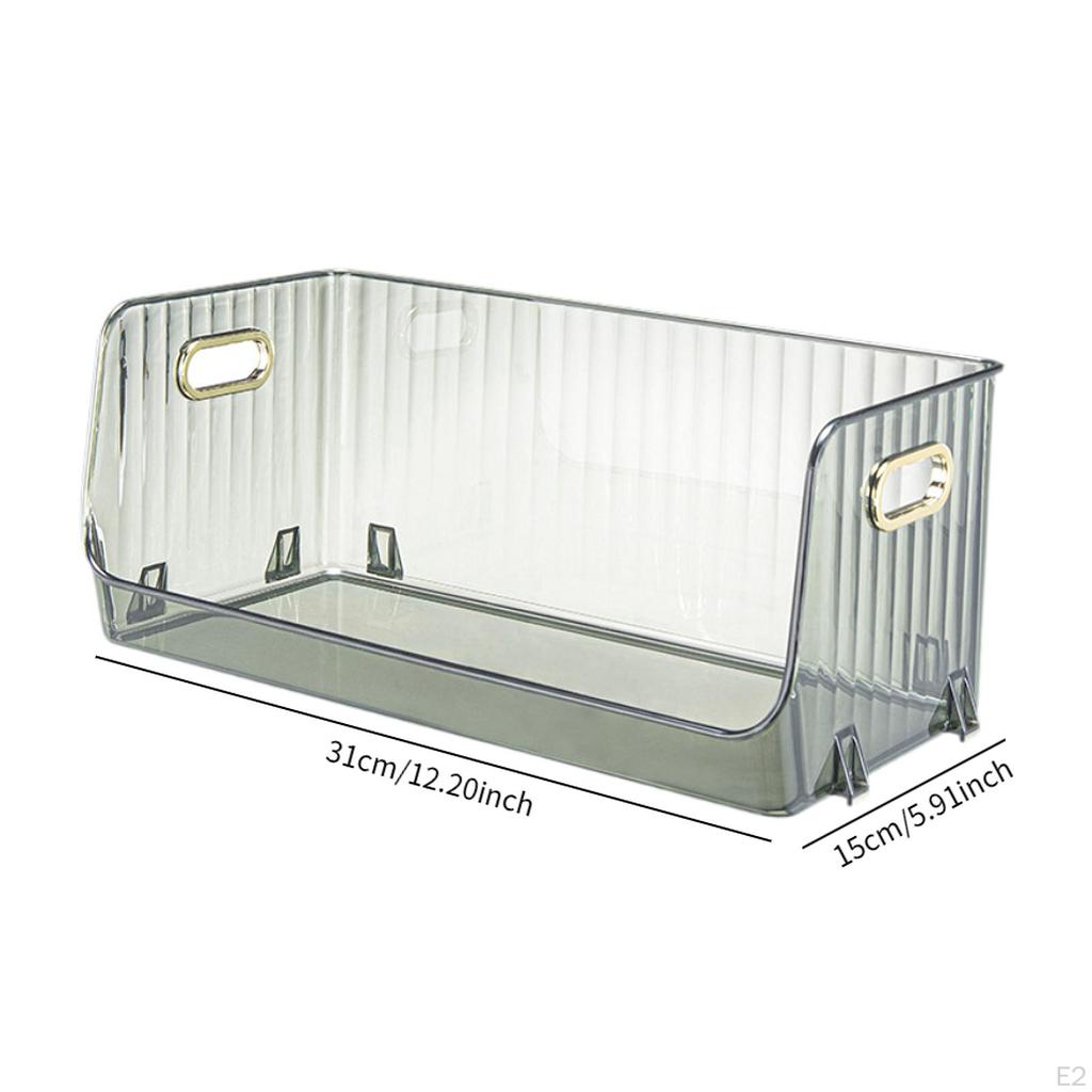 Container Box Desktop Storage Stackable Cosmetic Stable Sundries Organizer for