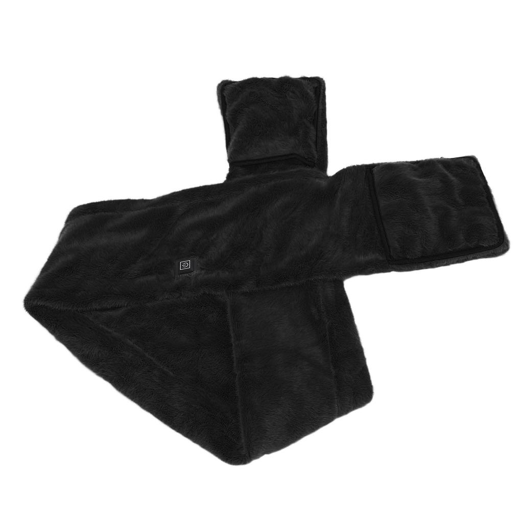 Heated Scarf USB Anti Cold   Lasting Quick Heating Soft Electric Heating Scarf Neck Warmer for Winter