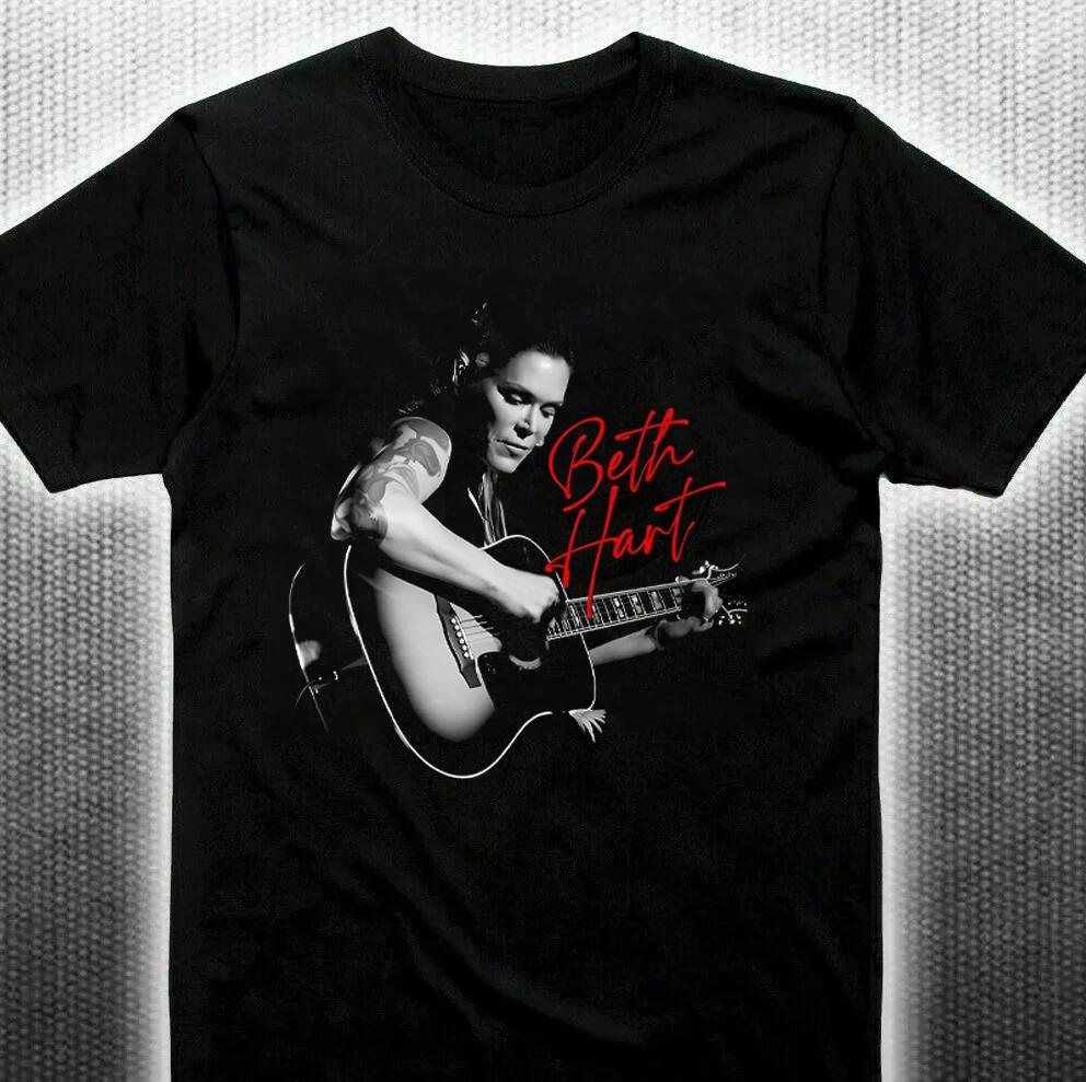 NEW! Beth Hart Black Cotton Shirt Full size S-5XL Unisex HL661 XXXL