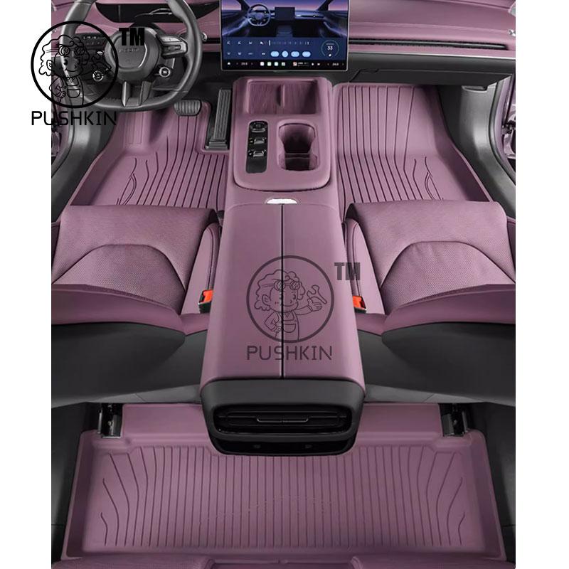 For Xiaomi SU7 2024 2025 2026 TPE Floor Mats Dirt-resistant Foot Carpet Floor Cover Auto Interior Accessories