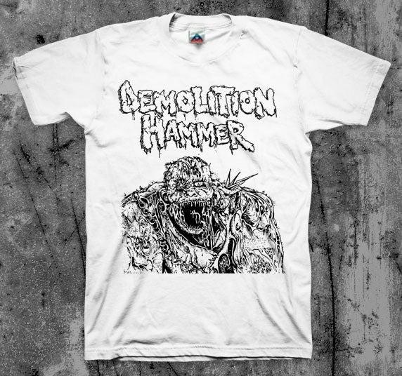 

Rare Demolition Hammer Band Gift For Fans White S to 5XL Unisex Shirt HM032 Unisex T-Shirt XL