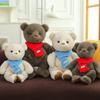 Teddy Bear Scarf Plush Toy Cute Cartoon Children Sleep Girlfriend Birthday Gift