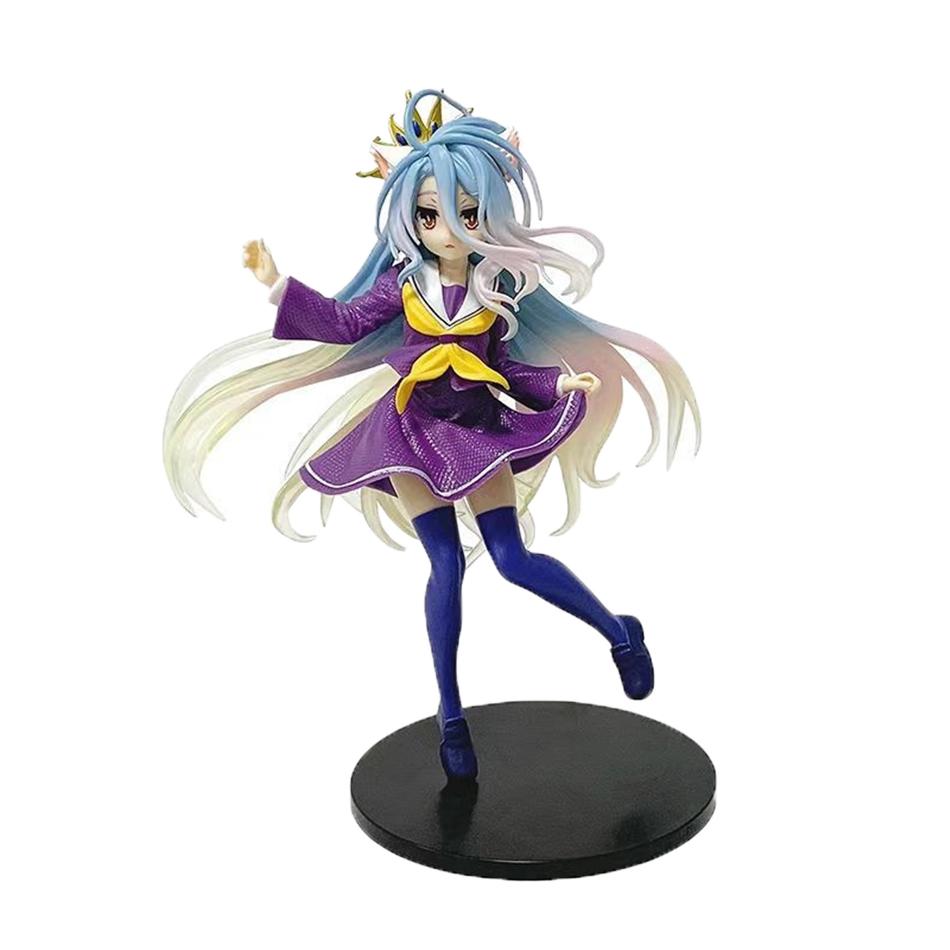 

PVC Toy Gifts Anime NGNL No Game No Life White Figure Anime Anime Action Figures Model Collection Ornament Anime Model Toy Gift
