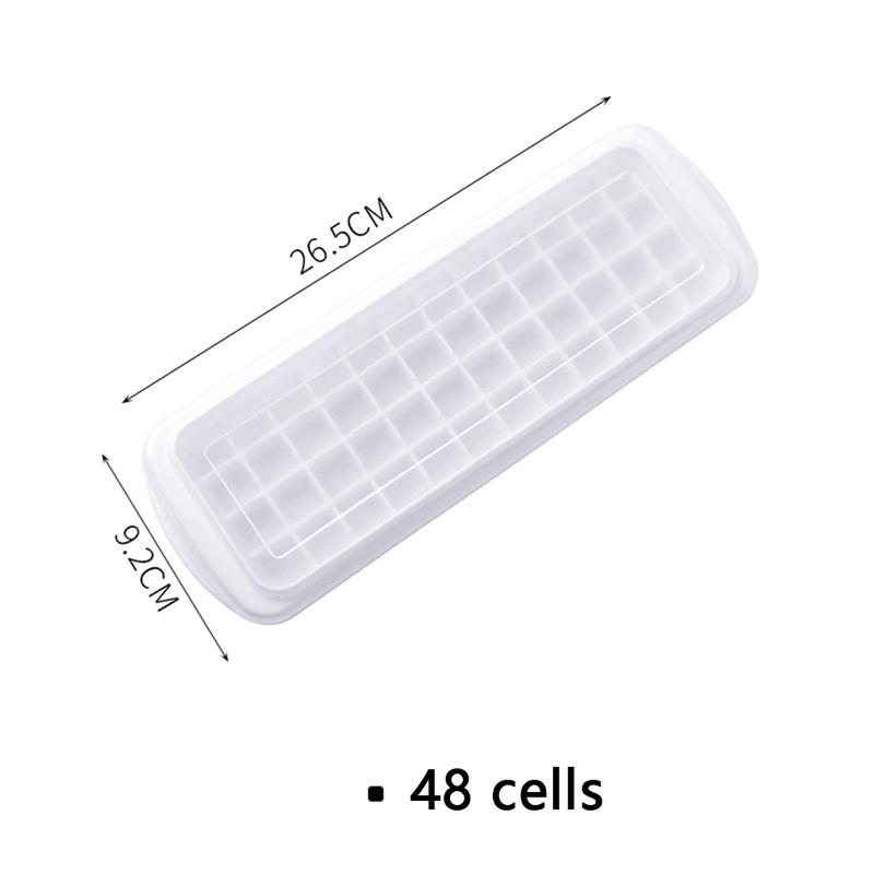 12/48/60 Grids Ice Cube Tray Plastic Ice Cube Maker Sphere Mold For Cocktail