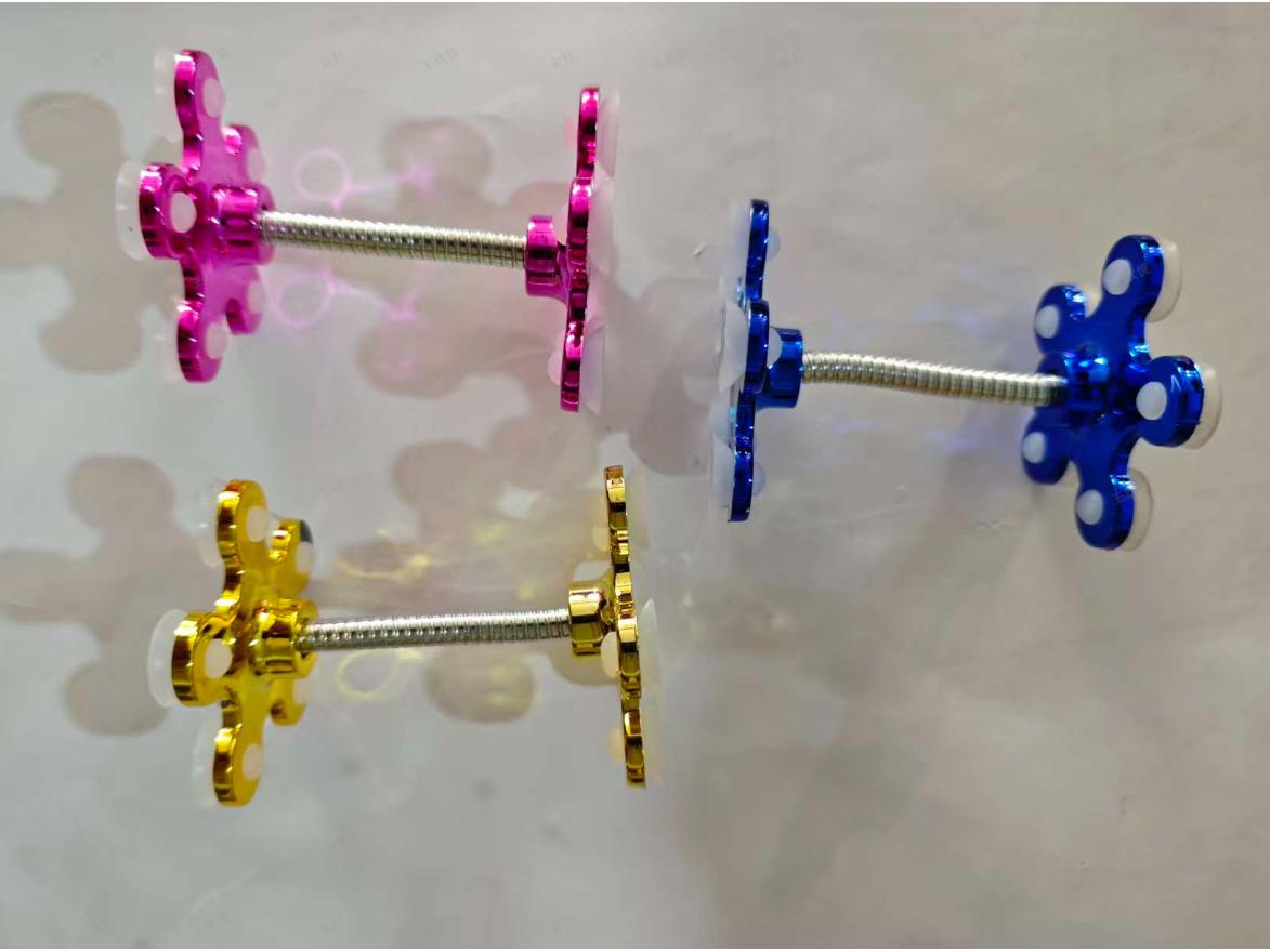 Magic 360° Rotating Double-Sided Car Phone Holder Sunflower Style золотой