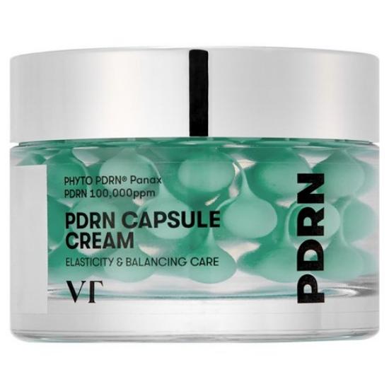 VT COSMETICS PDRN Capsule Cream 100, Hydrating Face Moisturizer with 100,000ppm PDRN, Korean Skin Care