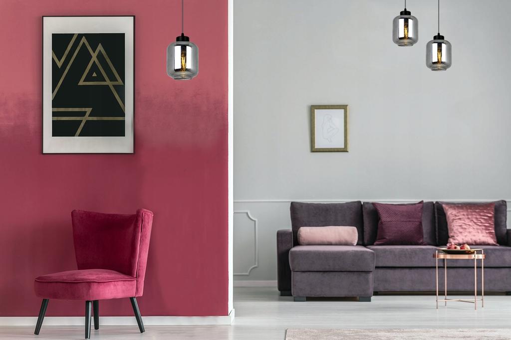 MODERN ELEGANT HANGING LAMP GLASS SHADE