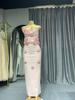 Elegante Vestido Bodycon Bandeau con Flor 3D: Vestido de Boda y Fiesta Verano 2024