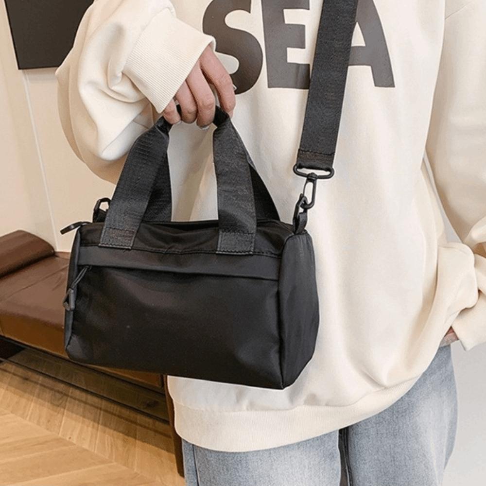 Large Capacity Nylon Crossbody Bag Multi Pocket Tote Bag Korea Style Small Gym Bags  Travel