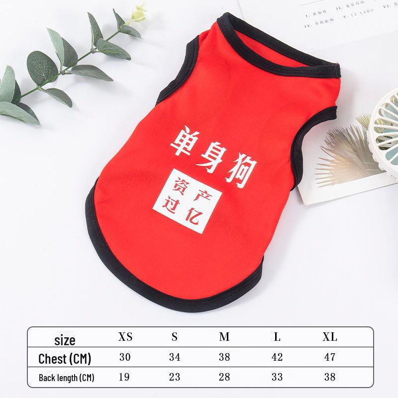 Pet Summer Vest: Lightweight Sun Protection Shirt for Small Dogs and Cats, Perfect for Spring and Summer Wear.