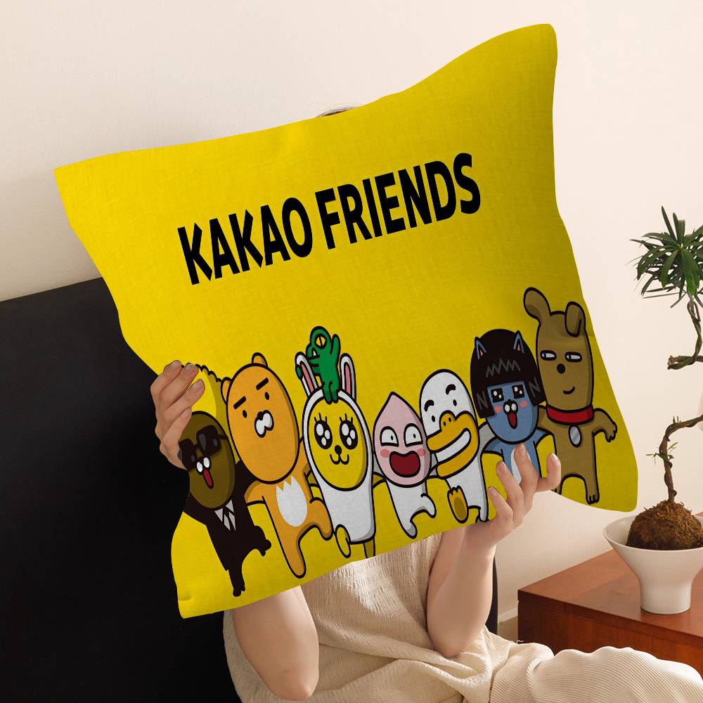 K-KAKAOS FRIENDS Pillowcases Home Bedding Decorative Pillow Cover Wedding Super Soft Pillow Case