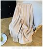 Japanese Mori Girl Embroidered Cotton Linen Wide-Leg Crop Pants - Summer Casual Wear for Women