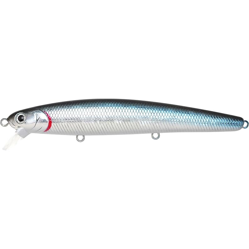 

Lucky Craft USA (LUCKY CRAFT) Flash Minnow 110 - salt color (737 Salty Aurora Black)