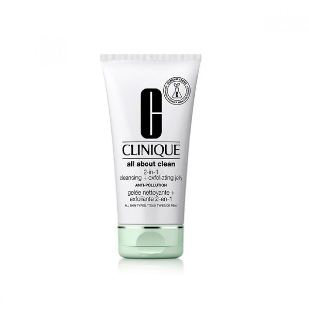 ClInique All About Clean 2 In 1 CleansIng + exfoliatIng Jelly Single option