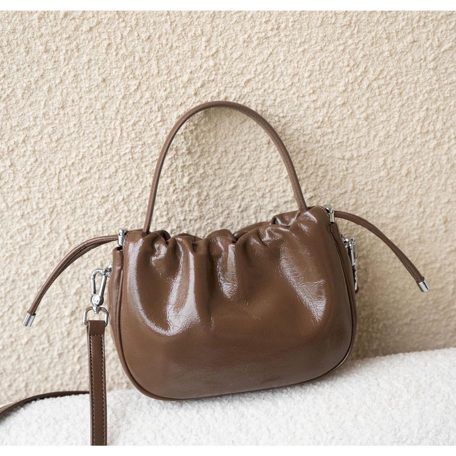 

Женские сумки из коровьей кожи, Женские сумки через плечо, Модные вместительные, Вместительная мягкая кожа. хаки