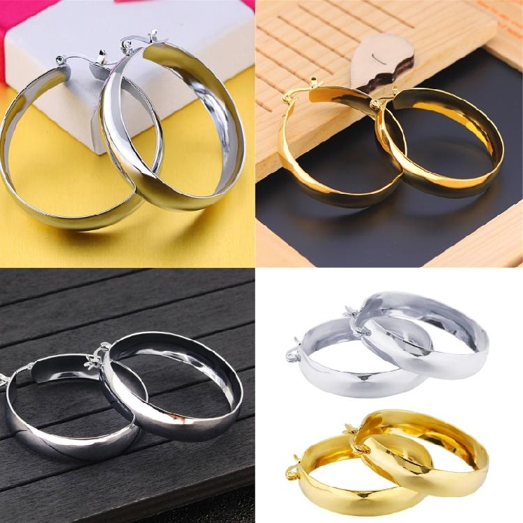 Unique Large Hoop Earrings Modern Minimalist Large Earrings Jewelry Designed For Comfort And All Day Wear