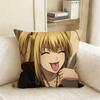 MMisa DDEATH NNOTE AAmane Pillow Cover Sofa Cushion Cover Home Room Decoration Children Gift