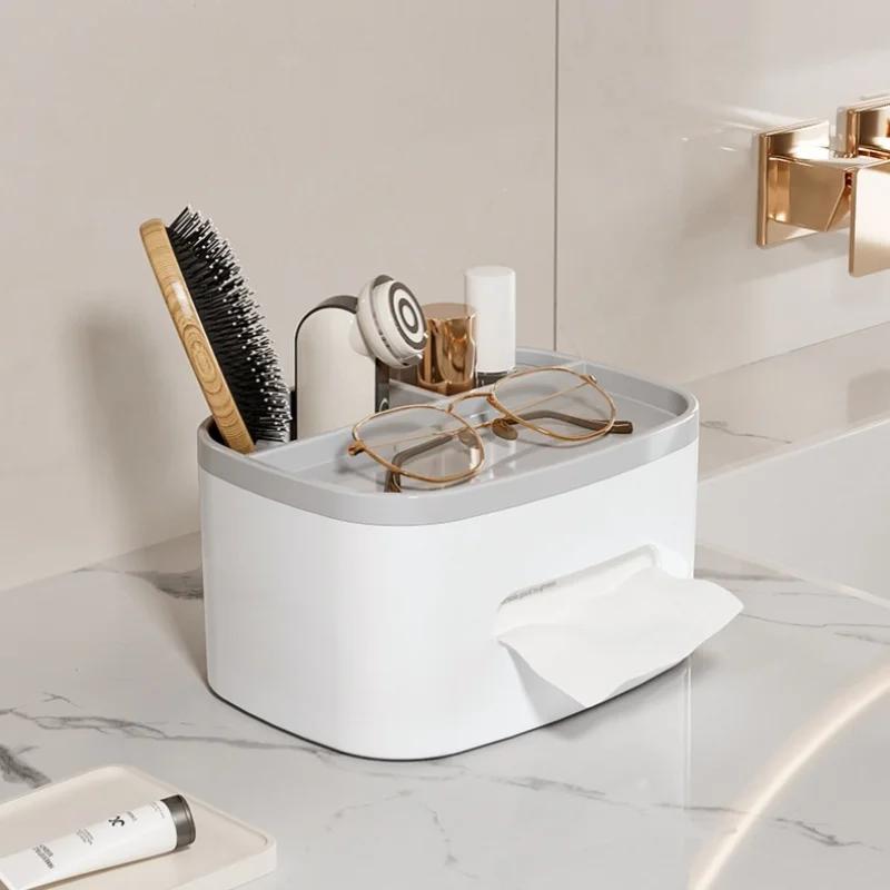 Desktop Tissue Box Cute Napkin Holder Case Paper Box Container Desktop Tissue Holder Kitchen Tissue Box Paper Towel Storage Box