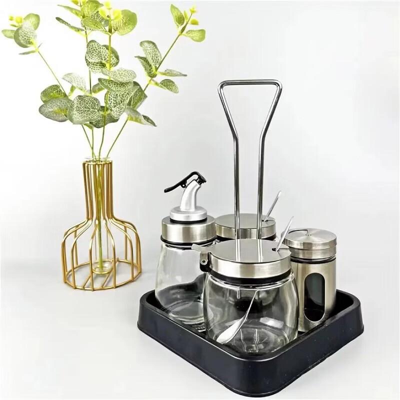 Chuishan Hai Glass Tabletop Seasoning Set