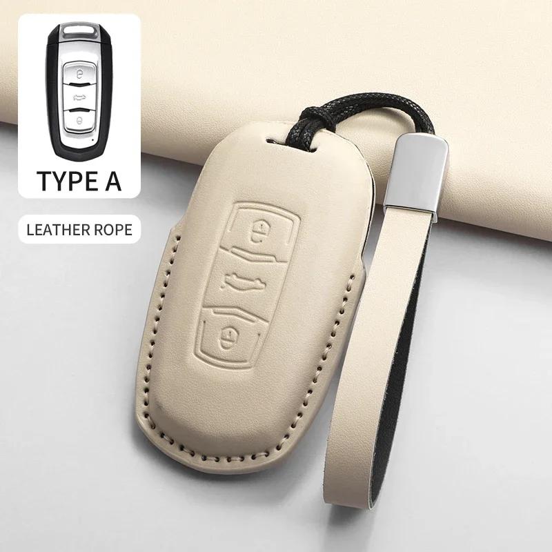 Car Key Case Cover Shell Fob for Geely X50 X70 X6 Okavango Coolray Atlas Monjaro Tugella Emgrand GT S Proton Car Remote Keychain