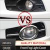 2 Stücke ABS Chrom Auto Nebelscheinwerfer Lampenabdeckung Aufkleber Trim für Chevrolet Chevy Cruze 2009 - 2014 Zubehör