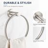 Stainless Bathroom Towel Towel Holder for Hand Towels and Washcloths