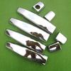for Opel Corsa D 2007-2014 Chrome Handle Cover Trim Set Vauxhall 2008 2009 2010 2012 2013 Car Accessories Stickers Car Styling