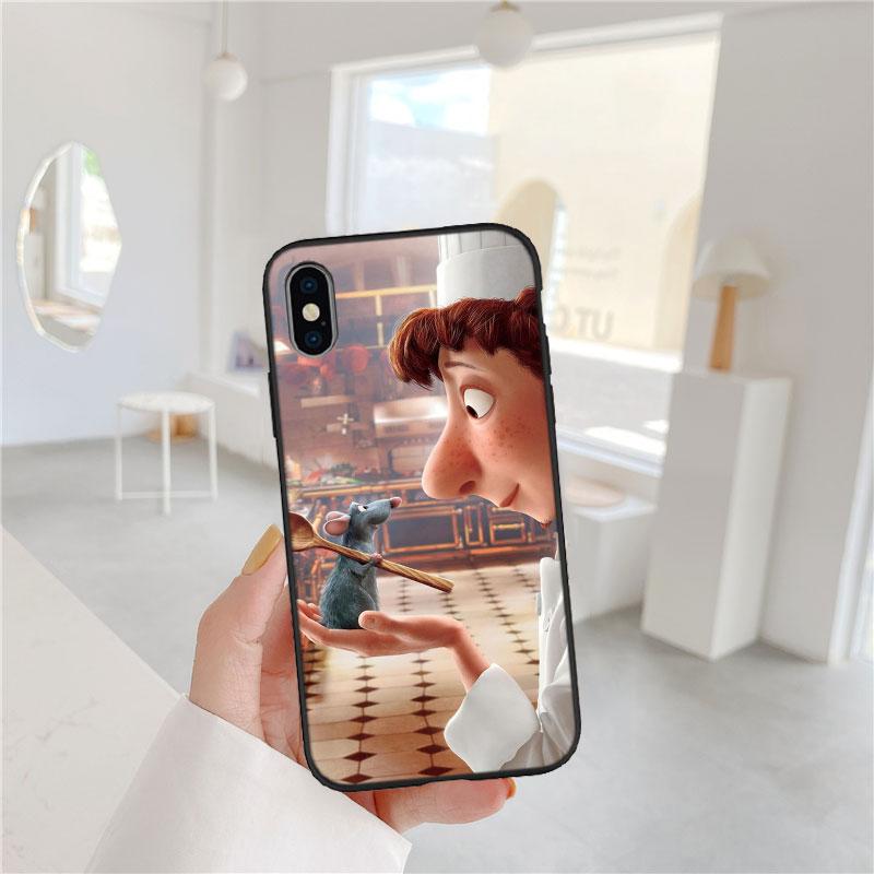 CJ43 Disney Ratatouille Soft Shell Phone Case for OPPO A3 Pro A72 A74 A76 A77 A77S A78 A79 A94 A95 A18 A40M A58