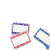 24Grids Nail Decoration Accessories Storage Box Transparent Jewelry Earrings Display Box Storage Container